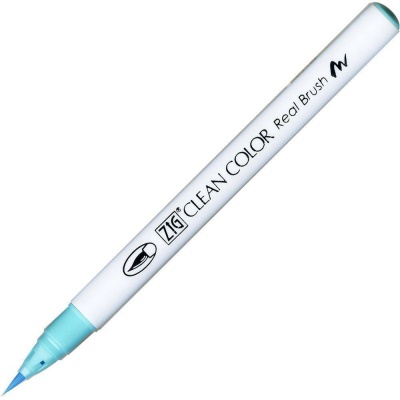 Kuretake, Clean Color Real Brush, 036 Light blue