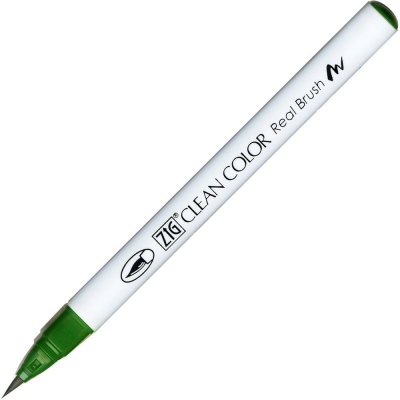 Kuretake, Clean Color Real Brush, 044 Deep green