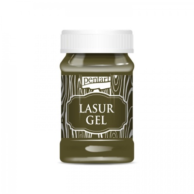 Lazúrový gél, 100 ml, dub