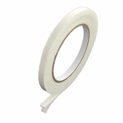 Lepiaca páska, penová, biela, 10 mm, 2 m