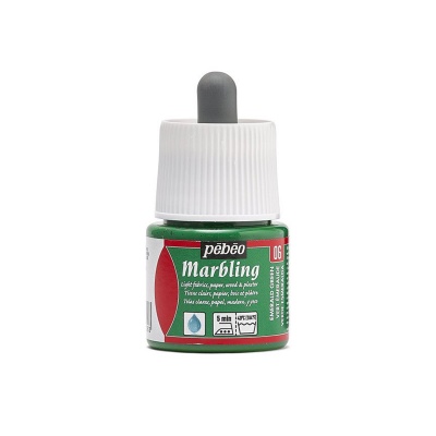 Marbling 45 ml, 06 Emerald green