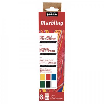 Marbling sada malá, 6 x 20 ml