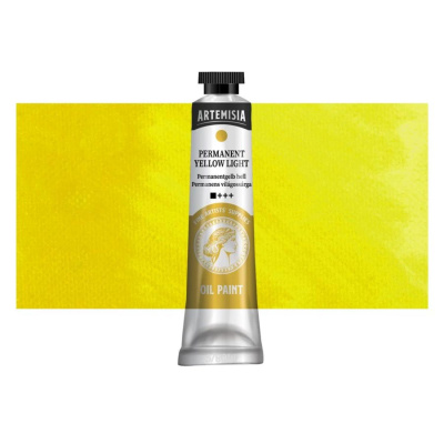 Olejová farba Artemisia permanent yellow light, 40 ml