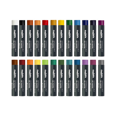 Olejové pastely CARIOCA plus, 24 ks