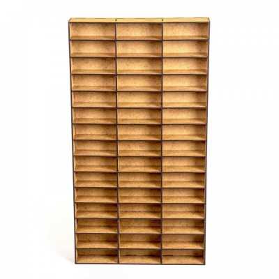 Organizér, 45 priehradiek, MDF 53 x 28 cm