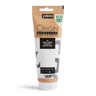 Origin Acrylics, 120 ml, mixing white 