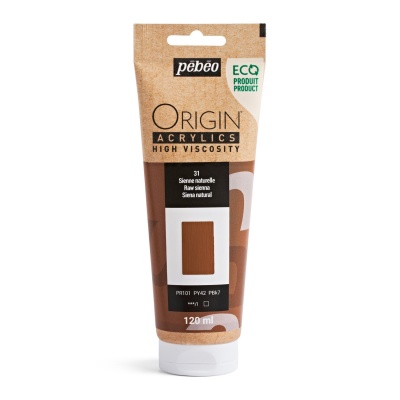 Origin Acrylics, 120 ml, raw sienna