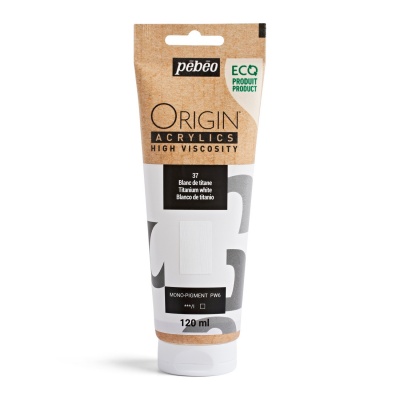 Origin Acrylics, 120 ml, titanium white