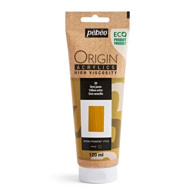 Origin Acrylics, 120 ml, yellow ochre