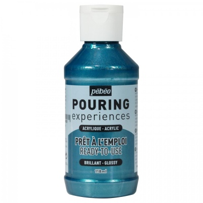 PEBEO Pouring experiences, Metallic blue, 118 ml