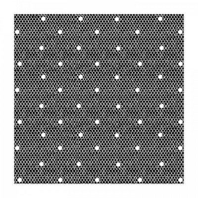 Pečiatka, Stamperia, 10 x 10 cm, Pois