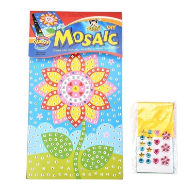Penová mozaika, kvetinka