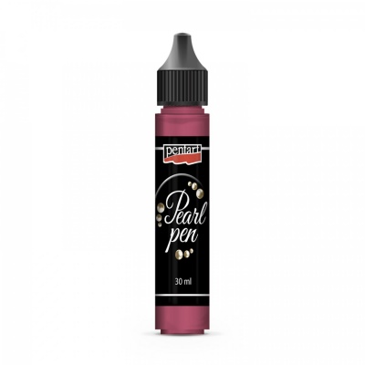Perleťové pero, 30 ml, červený mak