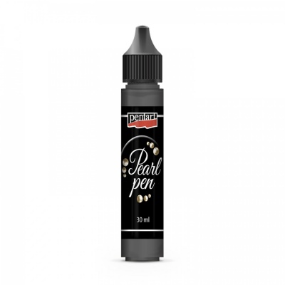 Perleťové pero, 30 ml, čierna