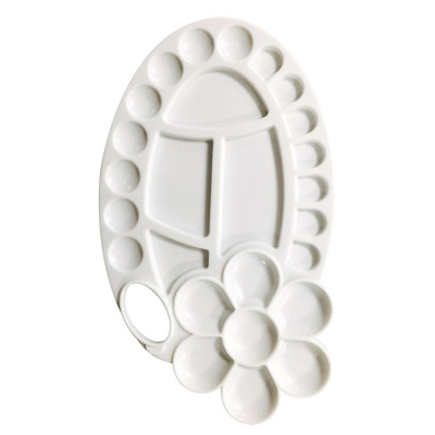 Plastová paleta Flower, 26 kalíškov