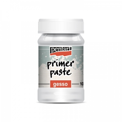 Podkladová pasta gesso, primer, biela, 100 ml