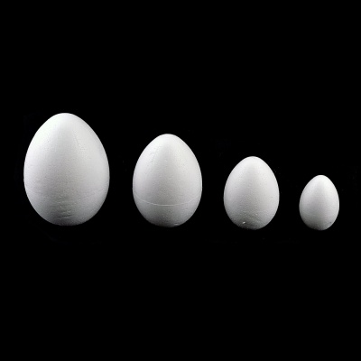 Polystyrénové vajce, priemer 6 cm