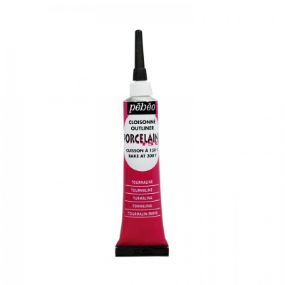 Porcelaine 150 kontúra 20 ml, 03 Tourmaline red