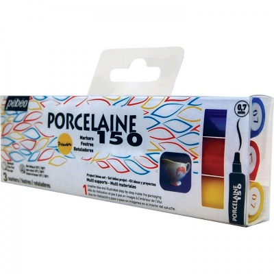 Porcelaine 150 Marker (1,2 mm), sada 3 ks