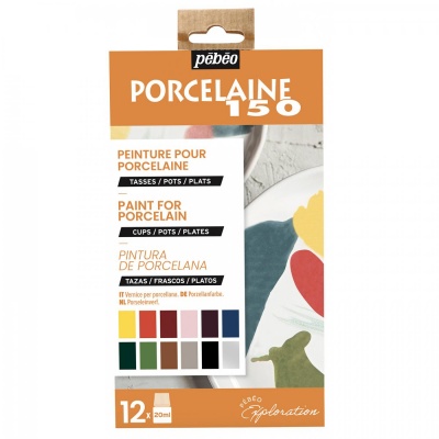 Porcelaine 150, sada veľká 2, 12 x 20 ml