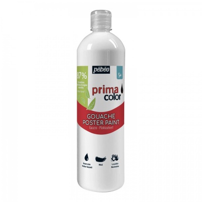 Primacolor Liquid, temperová farba, 1 l, 211 White