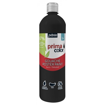 Primacolor Liquid, temperová farba, 1 l, 226 Black