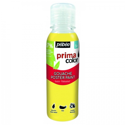 Primacolor Liquid, temperová farba, 150 ml, 048 Primary yellow