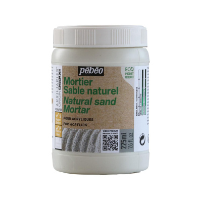 Prírodná piesková malta studio ECO, 225 ml