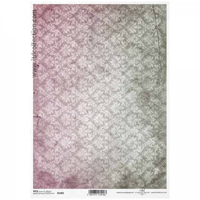 Ryžový papier na decoupage, A4, tapeta