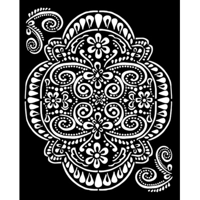 Šablóna, Stamperia, 20 x 25 cm, Atelier Lace