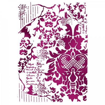 Šablóna, Stamperia, 21 x 29,7 cm, Decoration with