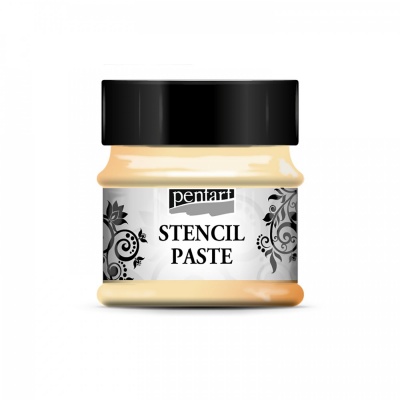 Šablónovacia pasta, perleťová, 50 ml, marhuľová