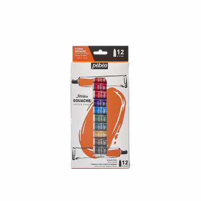 Sada Studio Gouache paint mass market 12 x 12 ml