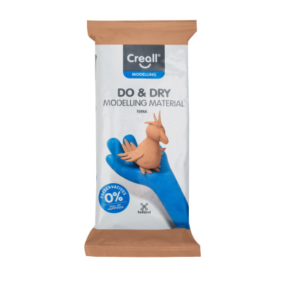 Samotvrdnúca hmota DO&DRY, Creall, terakota, 500 g