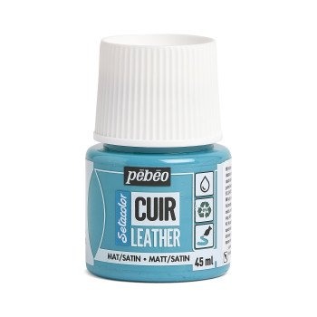 SETACOLOR Leather, farby na kožu, 45ml, 13 Turquoise Blue