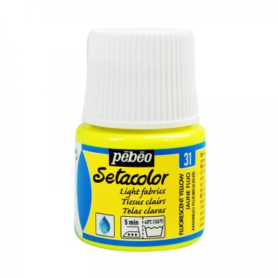 Setacolor light 45 ml, 31 Fluorescent yellow