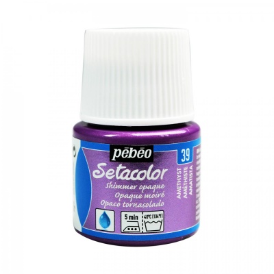 Setacolor opaque 45 ml, 39 Shimmer amethyst