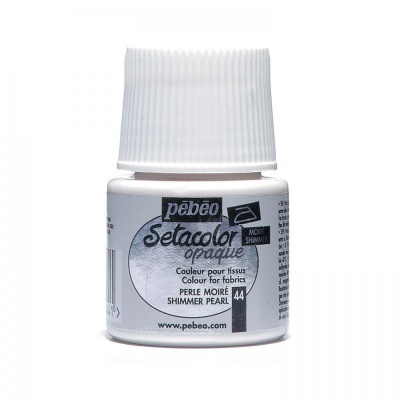 Setacolor opaque 45 ml, 44 Shimmer pearl