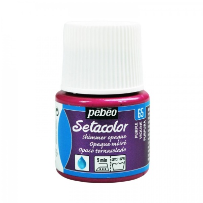 Setacolor opaque 45 ml, 65 Shimmer purple