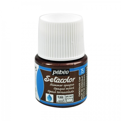 Setacolor opaque 45 ml, 75 Shimmer chocolate chip