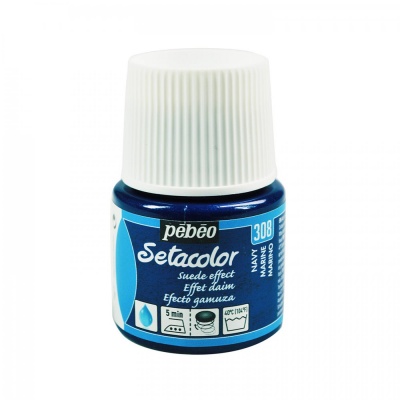 Setacolor opaque 45 ml, Suede, 308 Navy