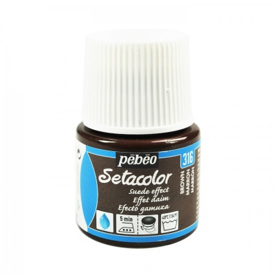 Setacolor opaque 45 ml, Suede, 316 Brown