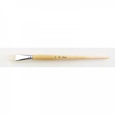 Štetec t-brush 6002, white bristle, plochý n° 12