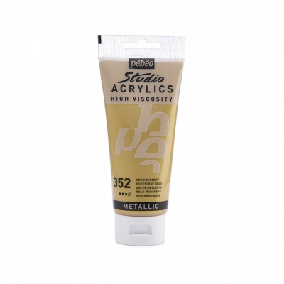 Studio Acrylics 100 ml, 352 Gold