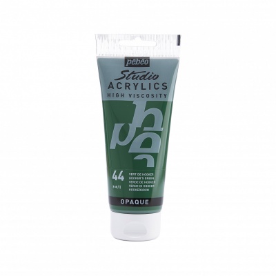 Studio Acrylics 100 ml, 44 Hooker´s green