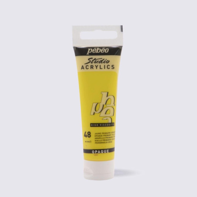 Studio Acrylics 30 ml, 48 Opaque Primary Yellow