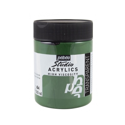 Studio Acrylics 500 ml, 44 Hooker´s green