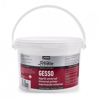 Studio Gesso 4 litre, biele