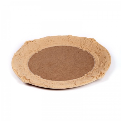 Tácka ozdobná, MDF, priemer 35 cm
