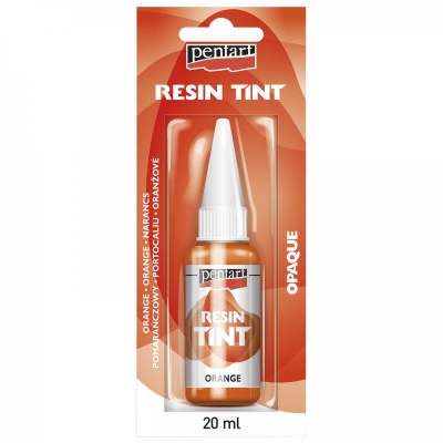 Tekuté farbivo do živice, 20 ml, oranžová